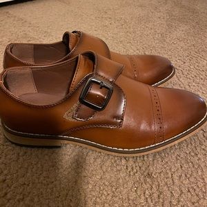 Boys Brown Dress Shoes 👞